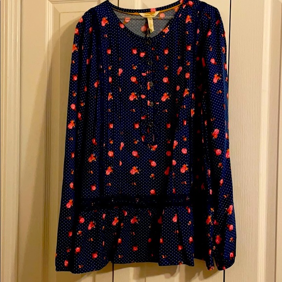 Matilda Jane Tops - Matilda Jane Navy Blouse